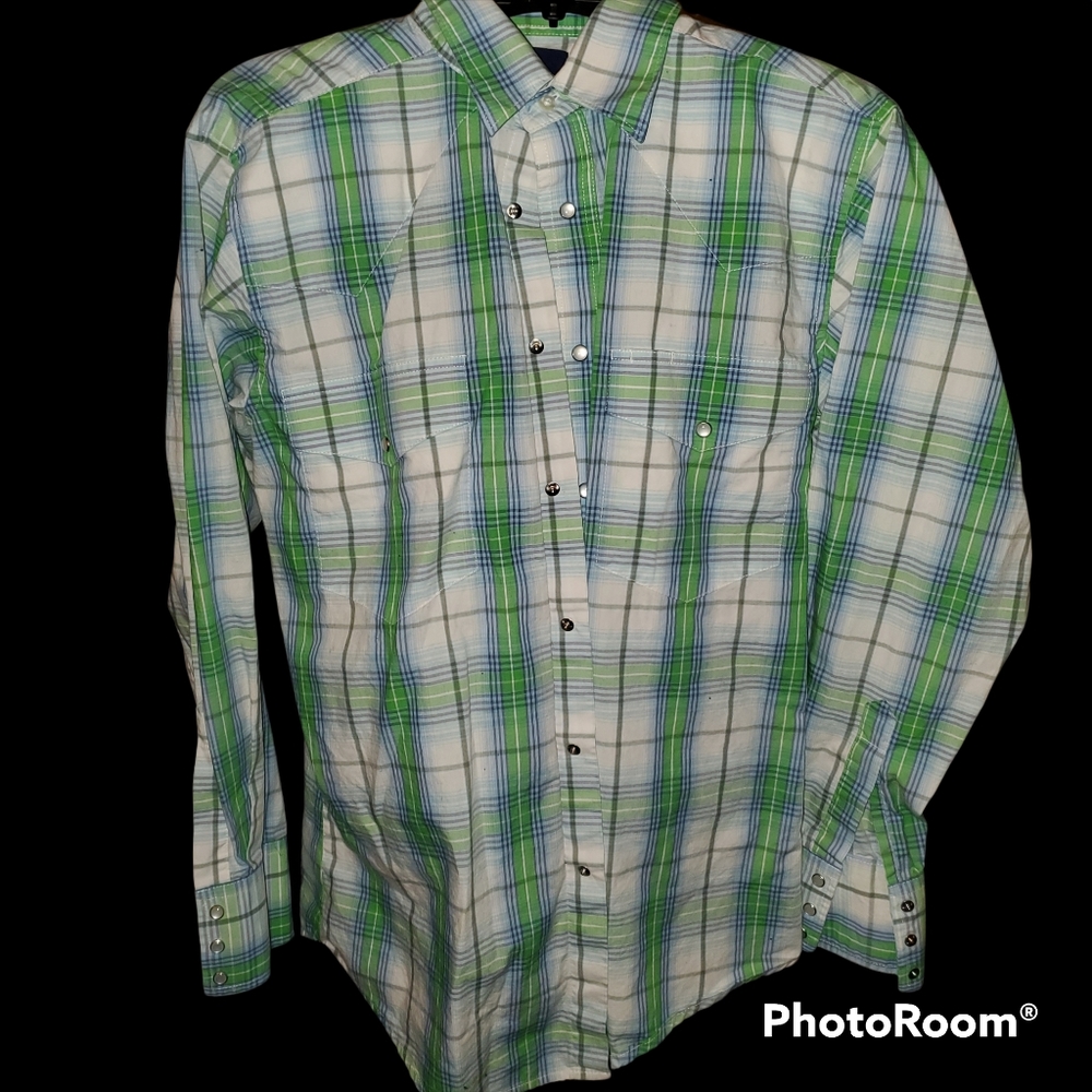 Wrangler pearl snap